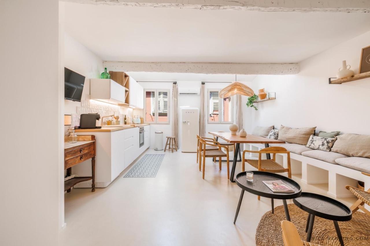 Nice Renting - Neuve - Luxury Triplex Old Town Massena Garibaldi - 4 Bedroom - Ac Buitenkant foto
