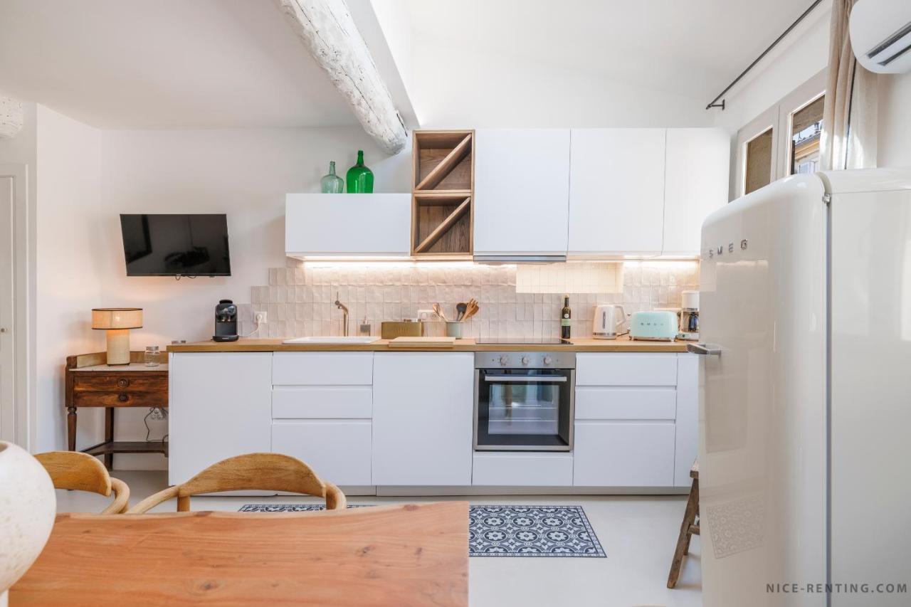 Nice Renting - Neuve - Luxury Triplex Old Town Massena Garibaldi - 4 Bedroom - Ac Buitenkant foto